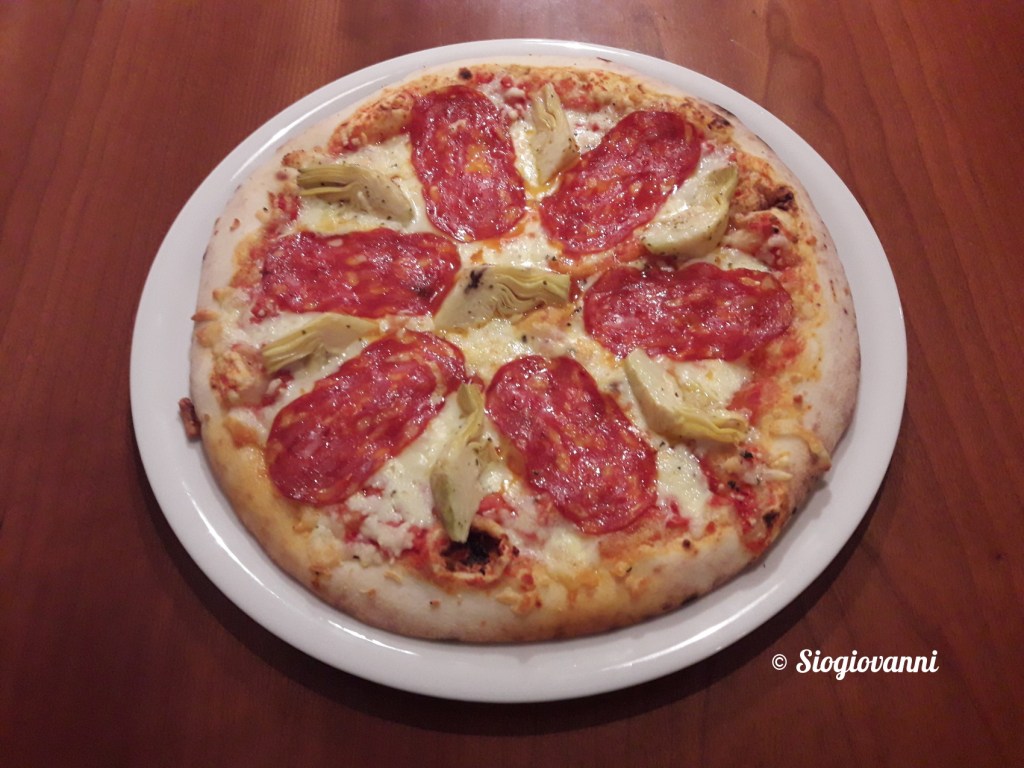 spianata calabra e carciofi